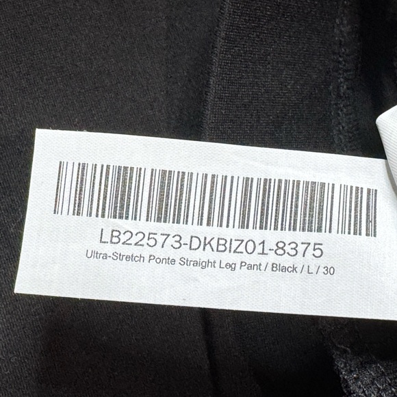 Quince Ultra-Stretch Ponte Straight Leg Pant size L NWT - Picture 7 of 12